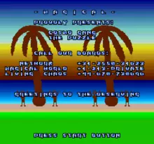Image n° 1 - screenshots  : Cosmo Gang - The Puzzle